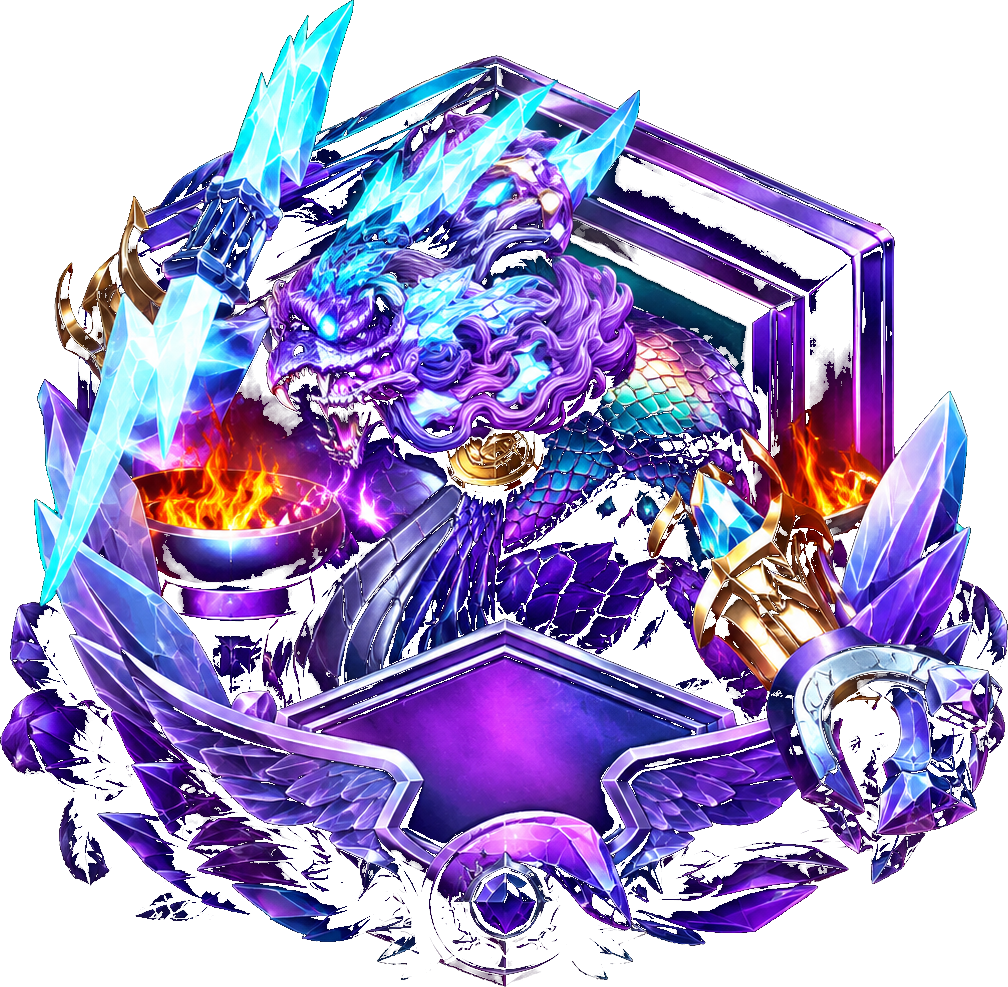 iridescent rank emblem